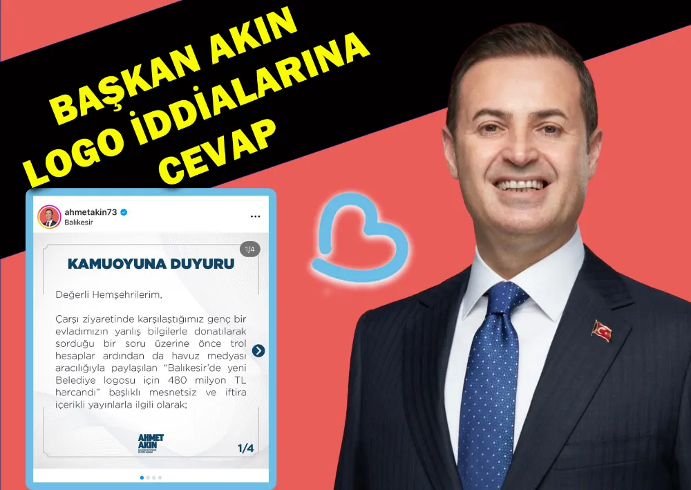 Başkan Akın Logo İddialarına Cevap