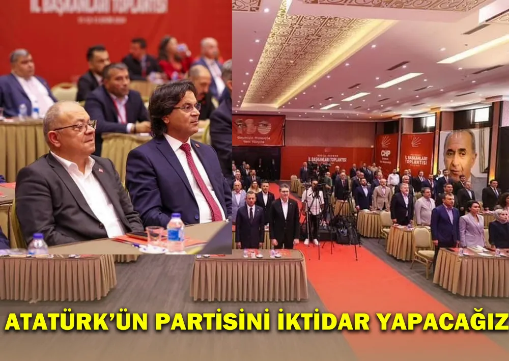 Başkan Köybaşı, CHP İl Başkanları toplantısına katıldı