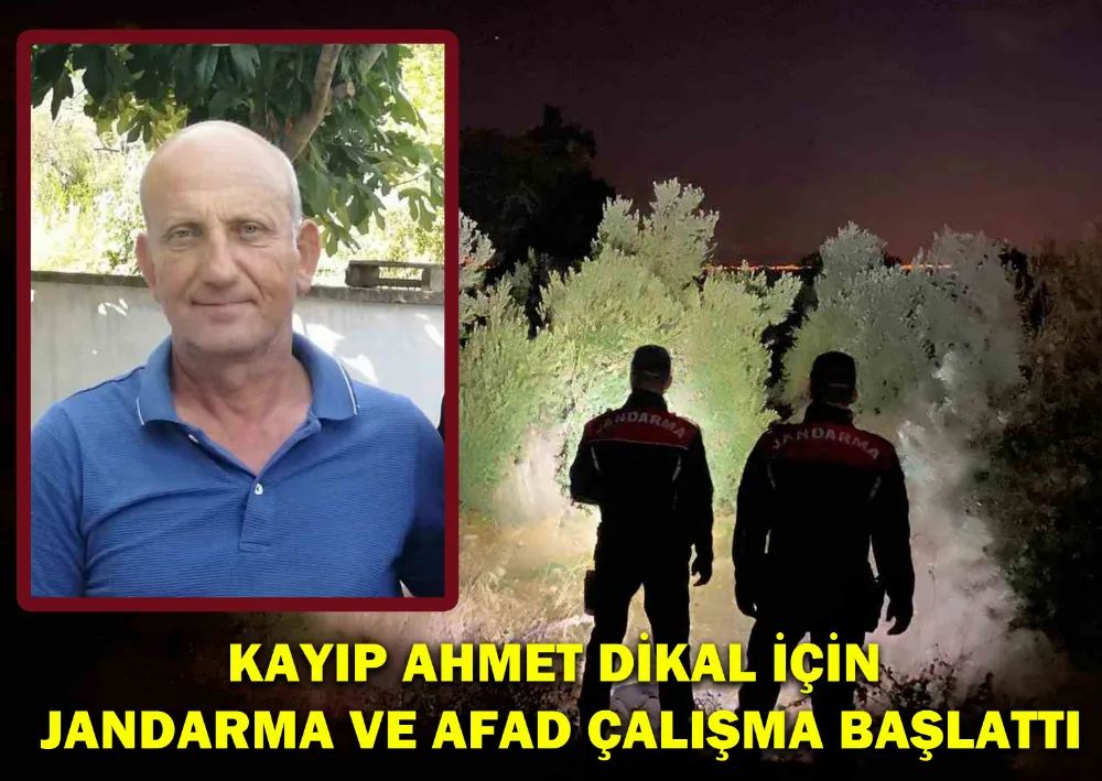 Kayıp Ahmet Dikal İçin Jandarma Ve Afad Çalışma Başlattı