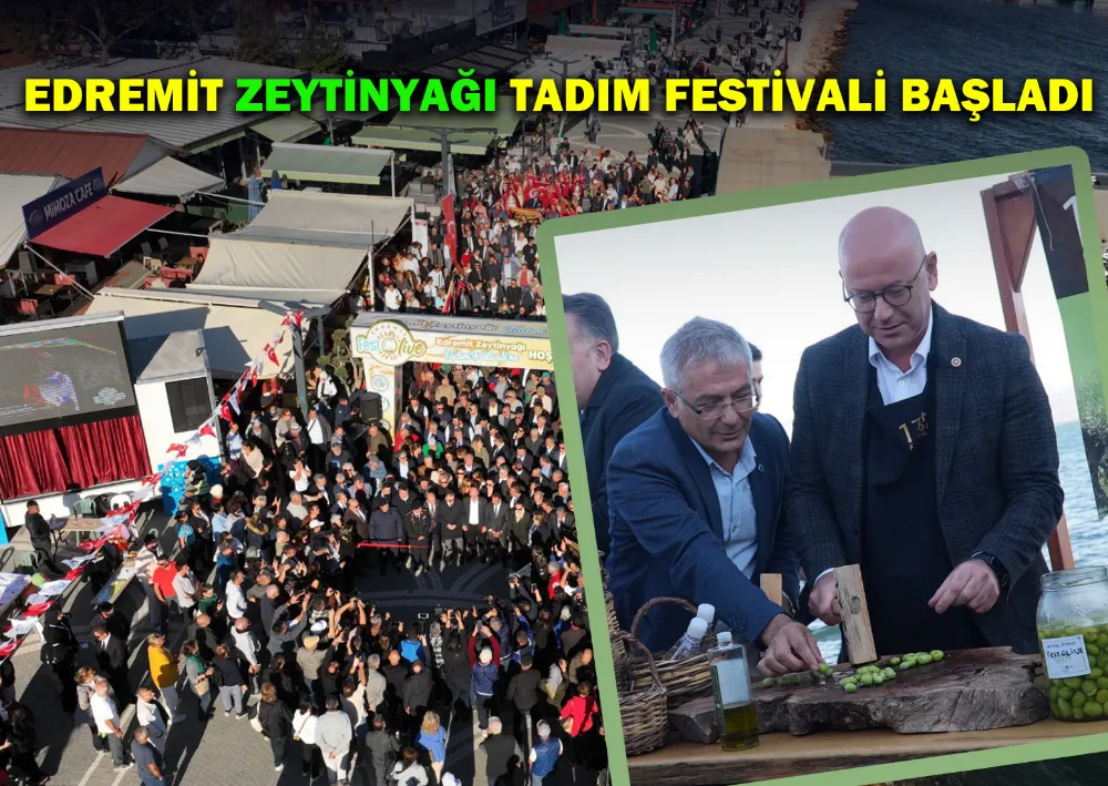 Edremit Zeytinyağı Tadım Festivali Başladı