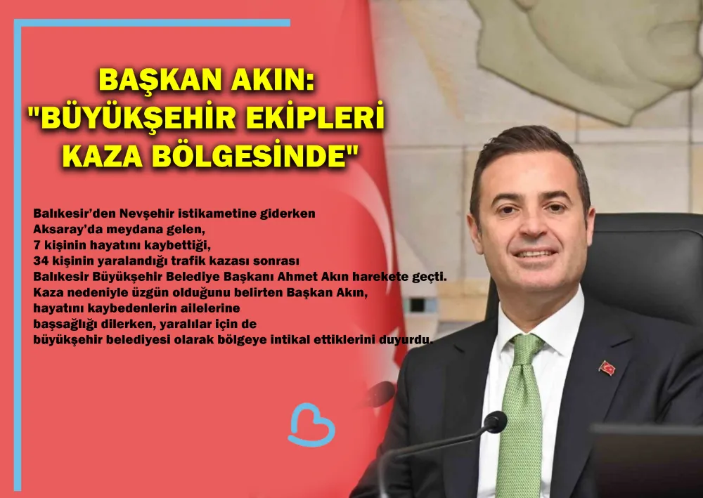 Başkan akın: 