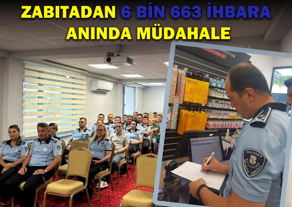 Zabıtadan 6 Bin 663 İhbara Anında Müdahale