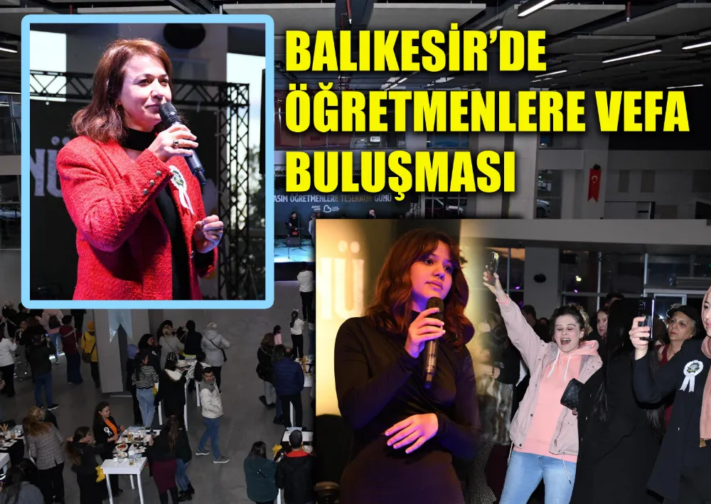 Balıkesir’de Öğretmenlere Vefa Buluşması