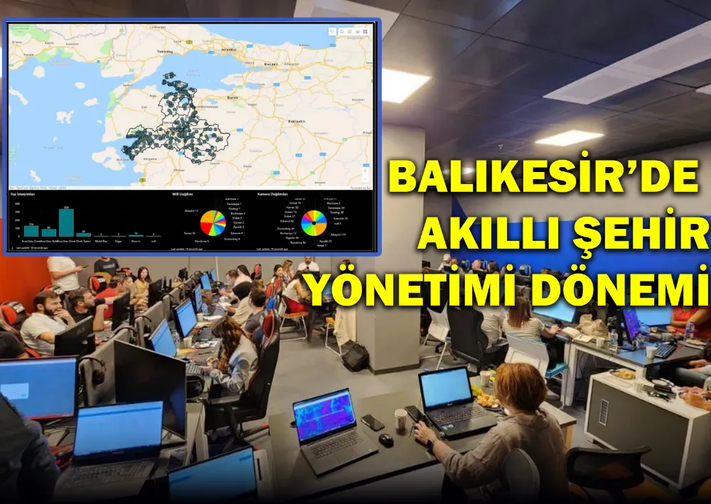 Balıkesir’de Akıllı Şehir Yönetimi Dönemi