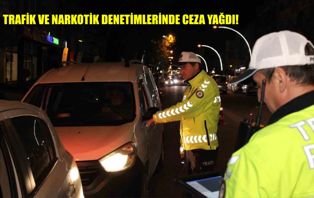 Gönen’de asayiş, trafik ve narkotik denetimlerinde ceza yağdı