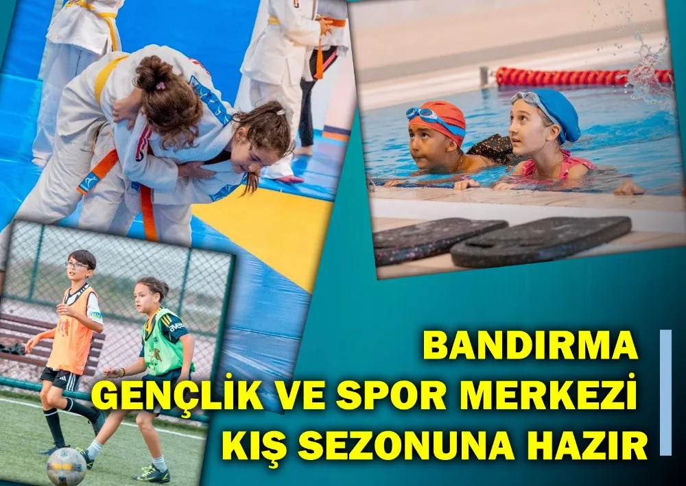 Bandırma Gençlik Ve Spor Merkezi Kış Sezonuna Hazır