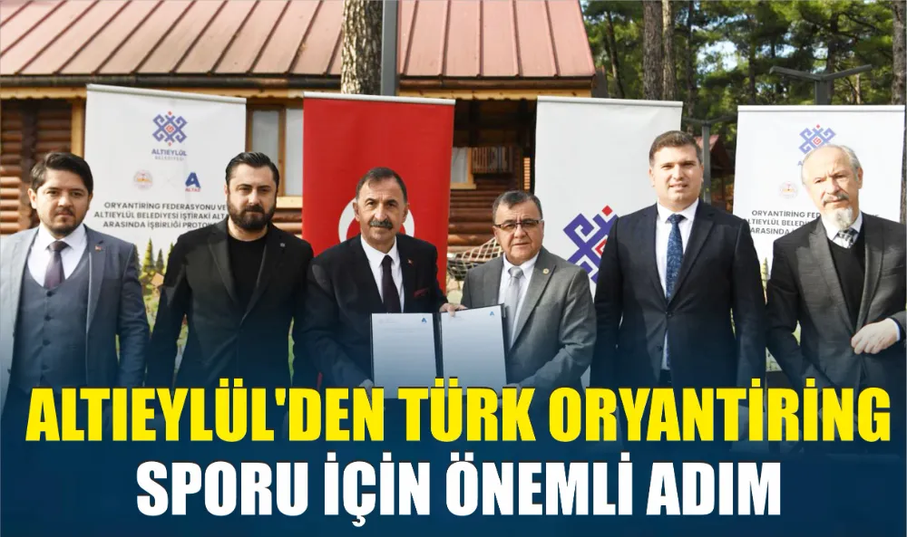 Altıeylül’den Türk Oryantiring Sporu İçin Önemli Adım