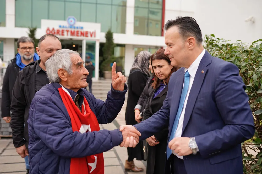 Cumhur İttifakı Belediye Başkan Adayı Mesut Eray, Ak Parti Altıeylül Mahalle Başkanlarıyla Buluştu