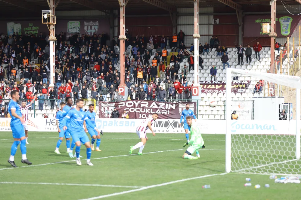 Trendyol 1. Lig: Bandırmaspor: 0 - Bodrum FK: 0