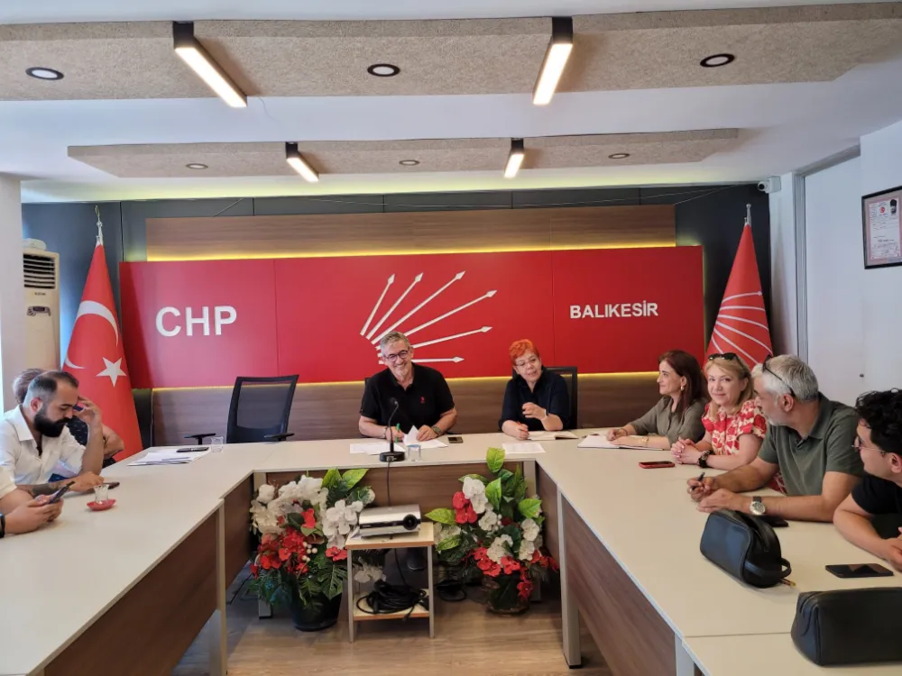 CHP BALIKESİR HAZİRAN AYI 2. OLAĞAN İL YÖNETİM KURULU TOPLANTISI GERÇEKLEŞTİRİLDİ