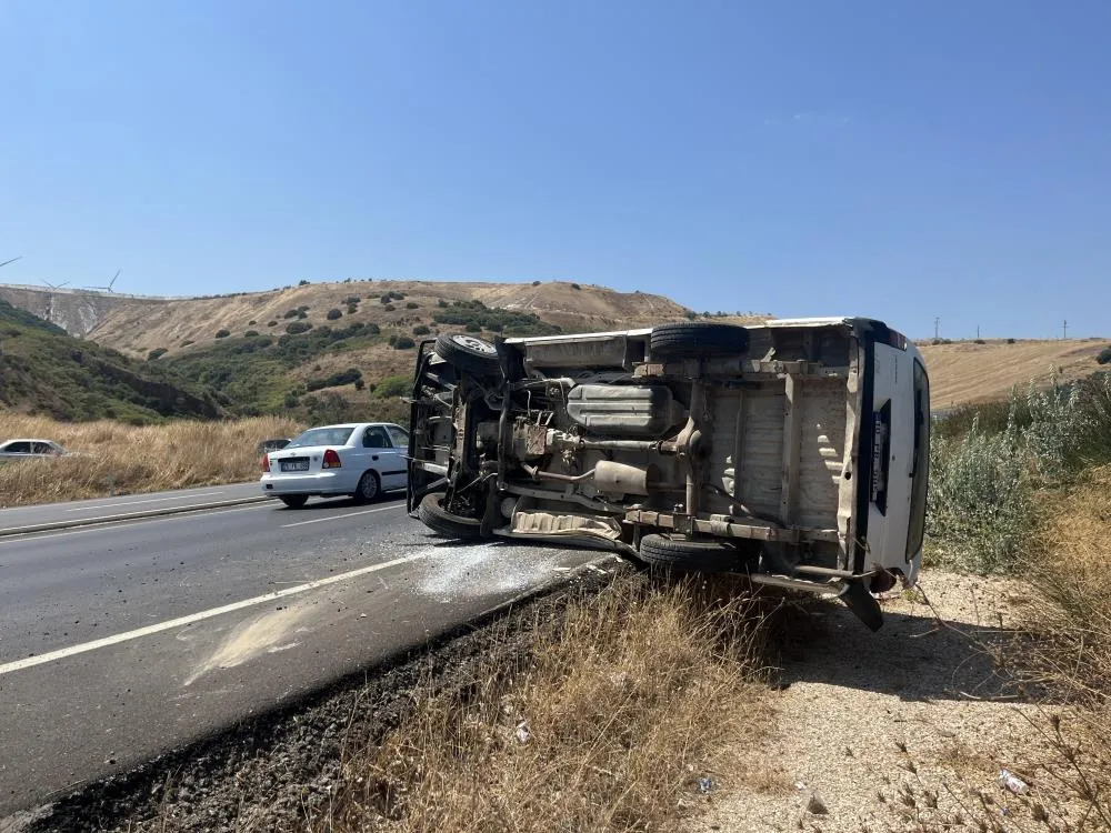 BANDIRMA’DA TRAFİK KAZASI: 2 YARALI   