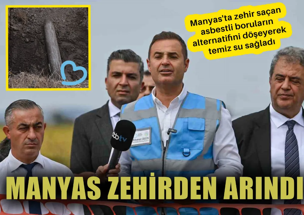 MANYAS ZEHİRDEN ARINDI