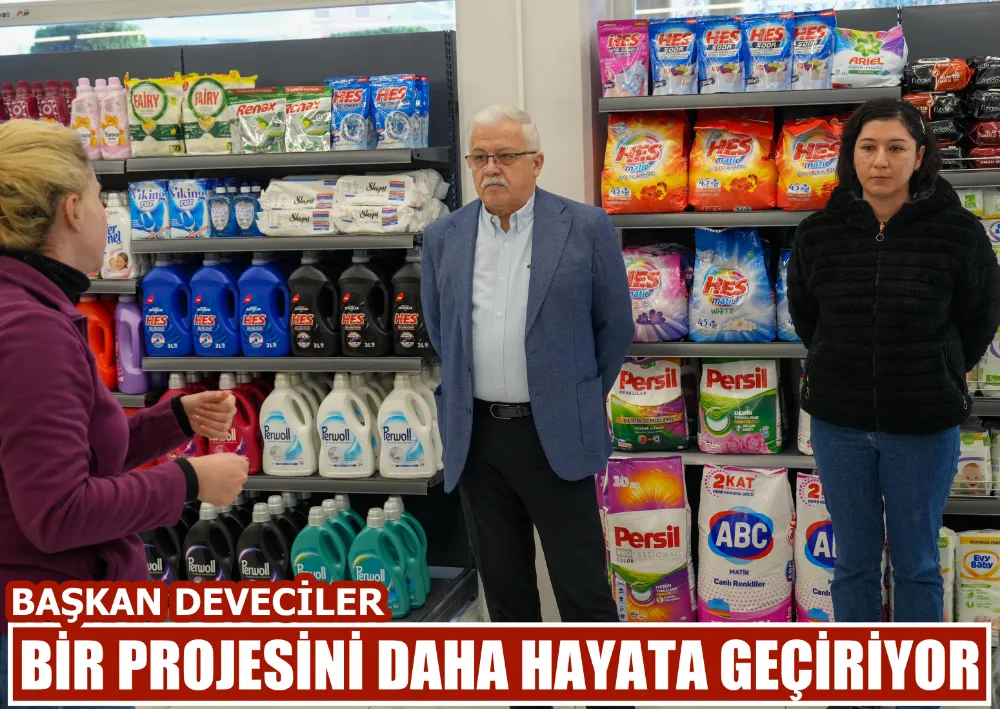 Başkan Deveciler, Bir Projesini Daha Hayata Geçiriyor