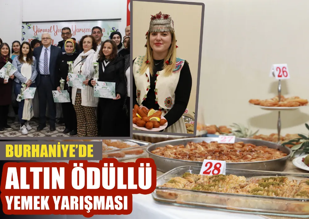 Burhaniye’de Altın Ödüllü Yemek Yarışması