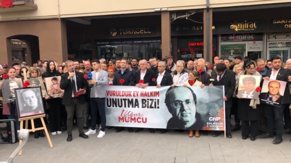 UĞUR MUMCU BALIKESİR’DE ANILDI 