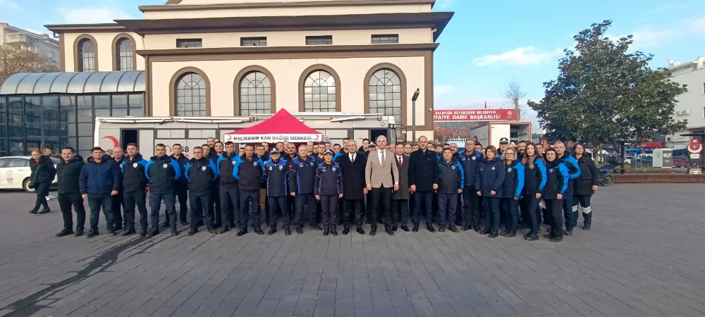 37 kez kan bağışlayan zabıtaya Kızılay’dan ödül