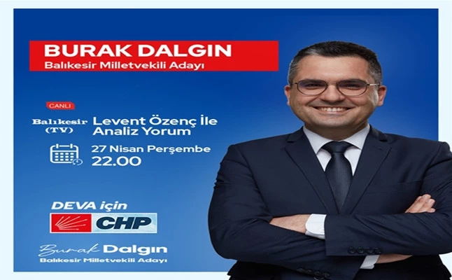 Burak Dalgın  Canlı Yayında Balıkesir Tv 