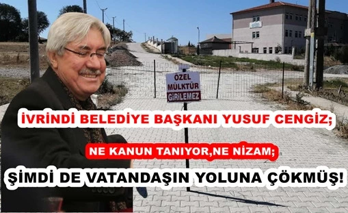İvrindi Belediye Başkanı Yusuf Cengiz, Mahkeme Kararlarını Takmıyor