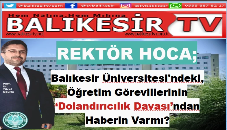 Rektör Hoca; Balıkesir Üniversitesi